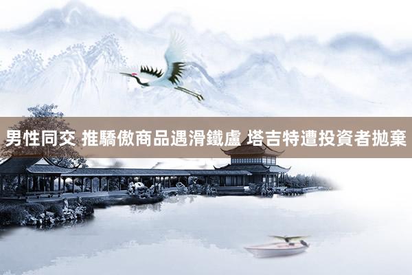 男性同交 推驕傲商品遇滑鐵盧 塔吉特遭投資者拋棄