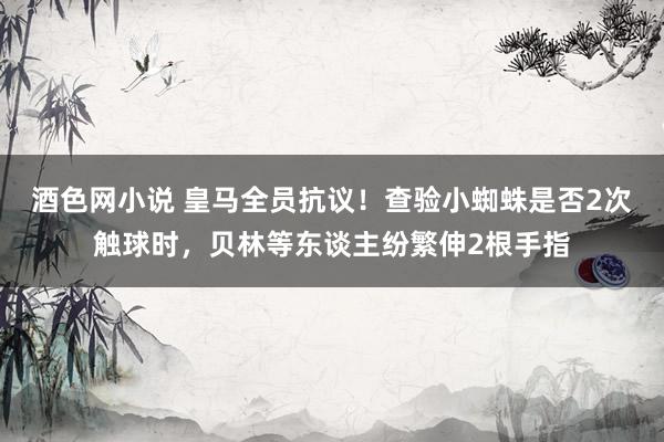酒色网小说 皇马全员抗议！查验小蜘蛛是否2次触球时，贝林等东谈主纷繁伸2根手指